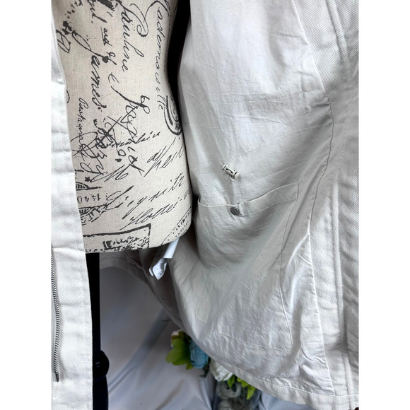 MP Piombo Safari 4 Flap Pocket Jacket Concealed zip size S - Picture 11 of 16